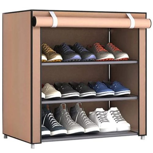Shoe Rack Organizer Detachable Shoe Rack Multi Layer Non Woven Shoe Cabinet