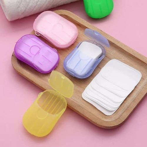Disposable Mini Portable Travel Soap Paper Sheets
