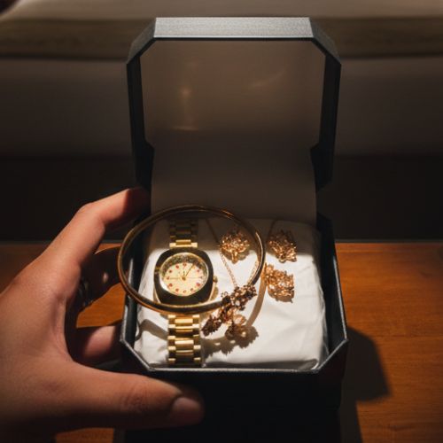 Jewellery Watch With Bangle Elegant Stylish Durable Quality