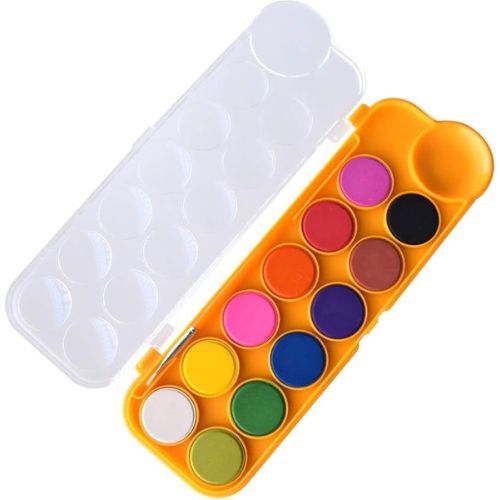 16 Pack Water color Paint Set with Brush for Kids