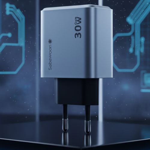 Sabawoon 30W GAN – Fast Charging Power Brick for All Devices without caple