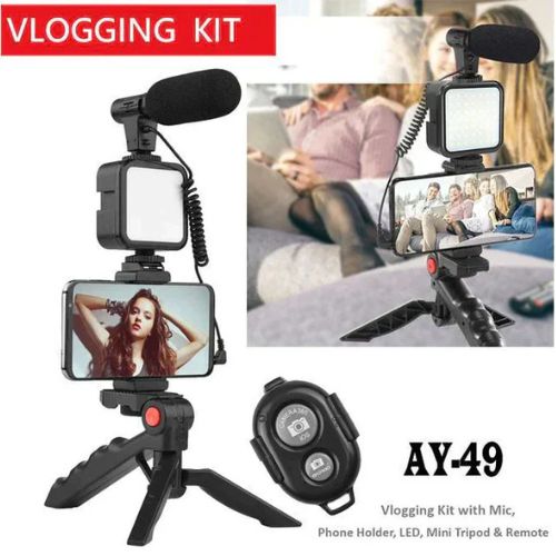 High Quality All-in-One Video Making Kit (Vlogging Kit)