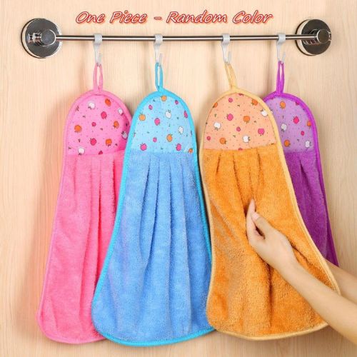 Single Piece Multi Color Kitchen Hanging hand Pot Drying Towel