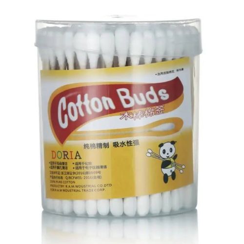 100% High Quality Aseptic Cotton Ear Buds With Box