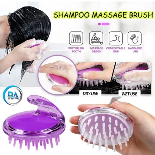 PP Head Body Massager Shampoo Scalp Massage Brush