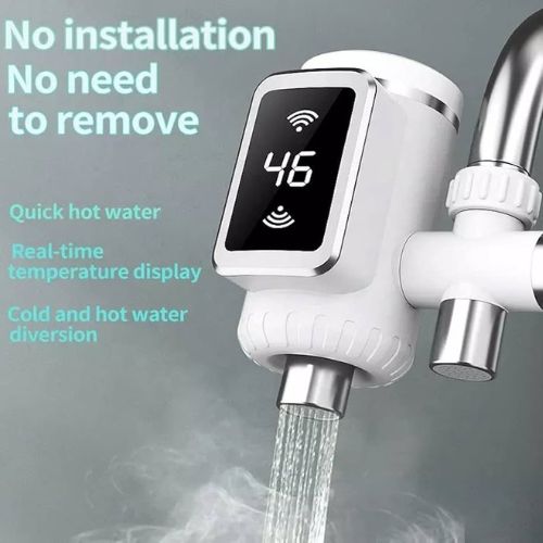 3000W Water Heater Faucet – Instant Heating Tap for Home and Kitchen Use