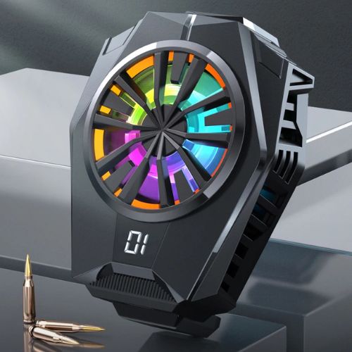 DL05 RGB Memo Mobile Phone Radiator Gaming Cooler Fan