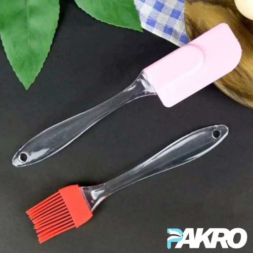 Pack Of 2 - Spatula & BBQ Oil Brush