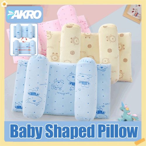 Soft Anti Twisting Head Compression Baby Pillow Breathable / Newborn Pillow