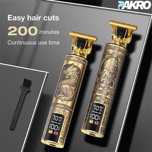 Vintage T9 Steel Body Professional Hair Clipper For All Kinds of Hairs