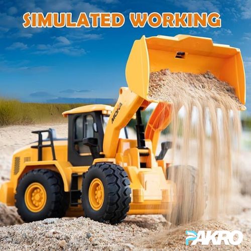 The Perseids Remote Control Bulldozer – 1/16 Scale 11 Channel