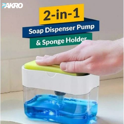 Kitchen Dishwashing Soap Dispenser Push-Out Liquid Dispenser