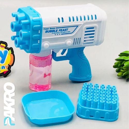 Bazooka Bubble Gun Toy – Fun Automatic Bubble Machine