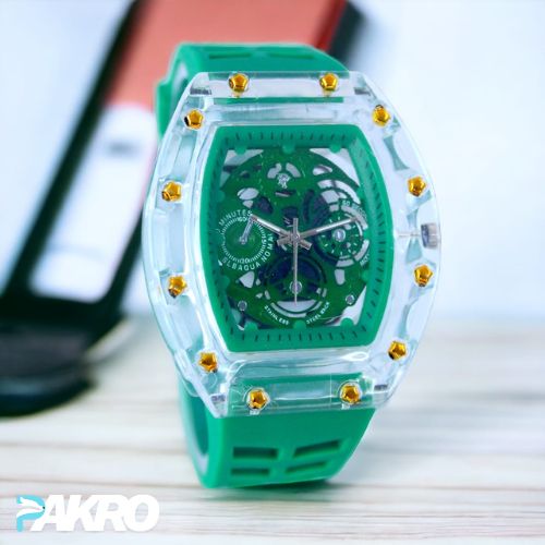 Luxury Automatic Transparent Swiss Unisex Watch
