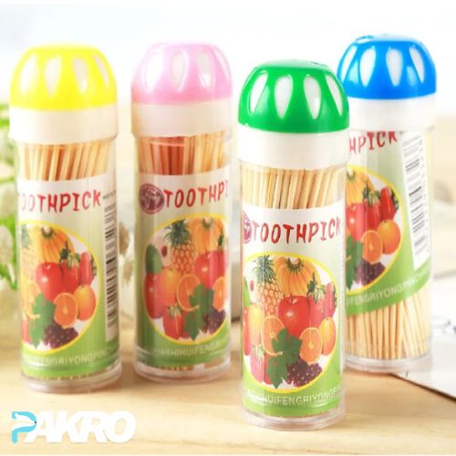 Wooden Round Bamboo Toothpicks Have Rich Functions