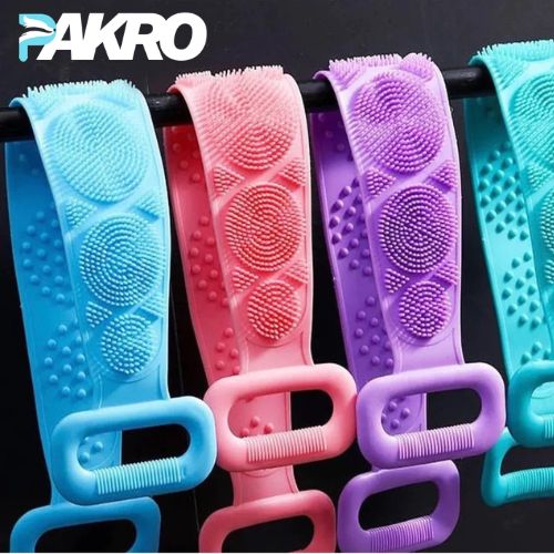 Silicone Back Scrubber Bath Belts – for Deep Cleansing & Smooth Skin
