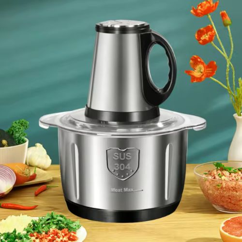 Stainless Steel 2 Speeds Big Capacity Electric Meat Grinder Food Processor