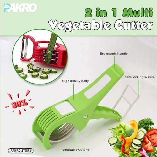 Multi Vegetable Cutter 5 Blade Vegetable & Fruits Cutter & Slicer