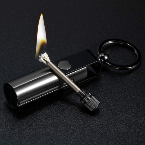 All-Terrain Waterproof Windproof Survival Lighter with Keychain