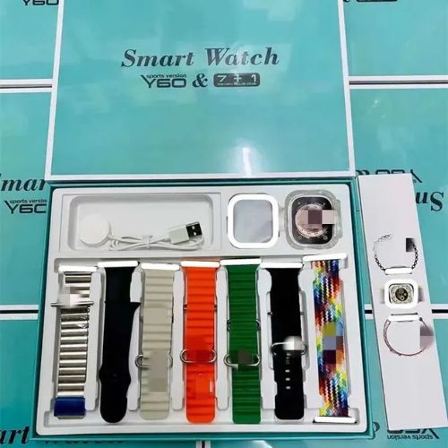 Y60 Ultra Smartwatch 49mm 7in1 Set with Jelly Case | Bluetooth Calling