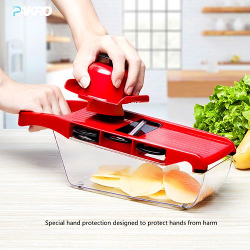 10 in 1 Mandoline Slicer Vegetable Cutter with Stainless Steel Blades