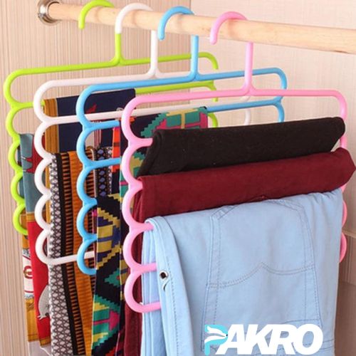 5 Layers Non-Slip Multiple Clothes Hanger