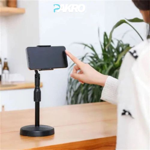 360 Rotation Mobile Phone Holder Tripod Stand - Live Selfie Mobile Holder