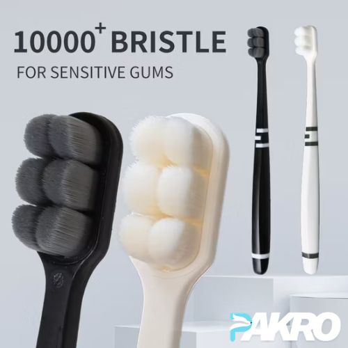 Premium Quality Adult 10,000 Soft Bristles for Sensitive Gums