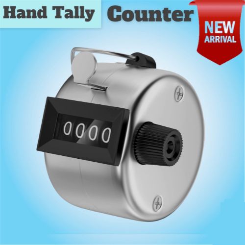 Digital Hand Tally Counter 4 Digit Numbers