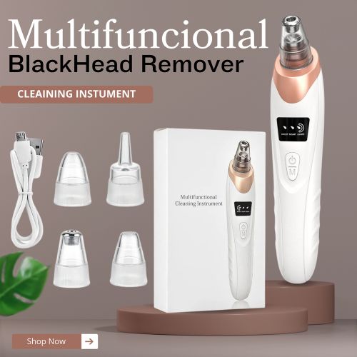 5 in 1 Electric Blackhead Removal Machine - Face Pore Cleaner