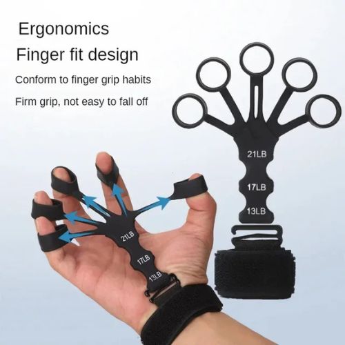 Finger Exerciser - Gripster Strengthener Finger Stretcher Hand Gripper