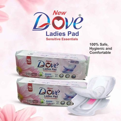 Dove Sanitary Pads - Pack of 3 Disposable Periods Pull up Pads (Like Underwear)