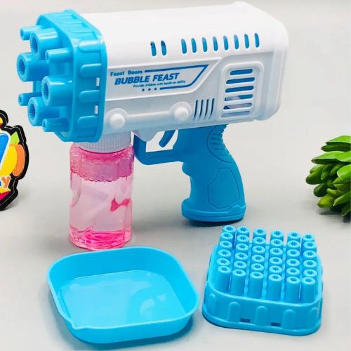 Bubble Bazooka Pro Electric 2-in-1 Rocket Bubble Gun