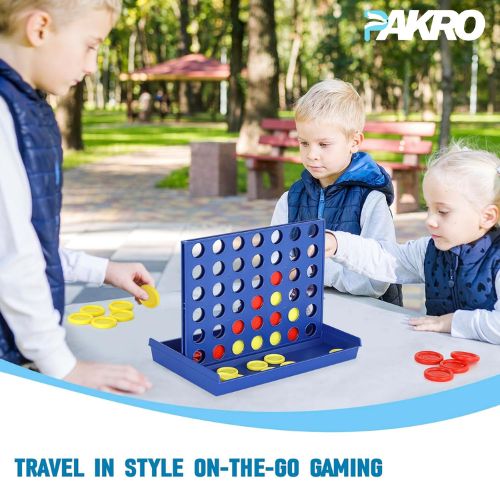 4 IN A ROW Board Game for Kids / Travel Board Game