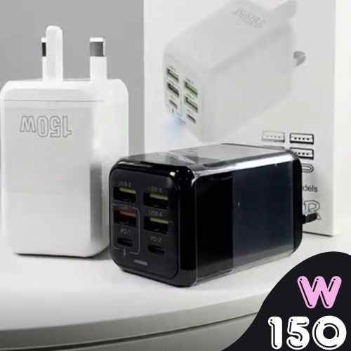 150W Super Fast Charger High Speed Charging Durable Quality (Without Cable)