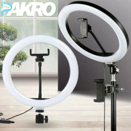 26cm Ring Light With Phone Holder & 3 Shades of Colours - Pk260