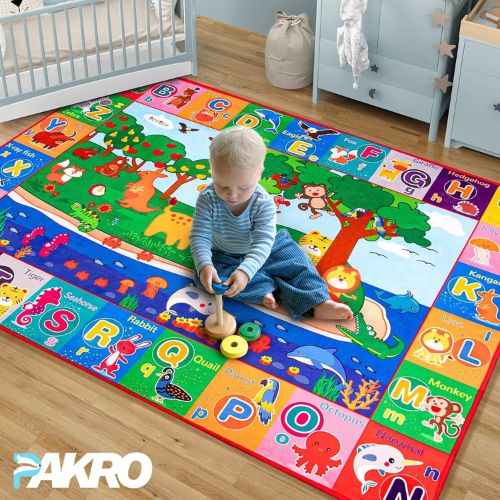 Double Sided Water-proof Foldable Baby Crawling Floor Mat - 24 x 18 inches