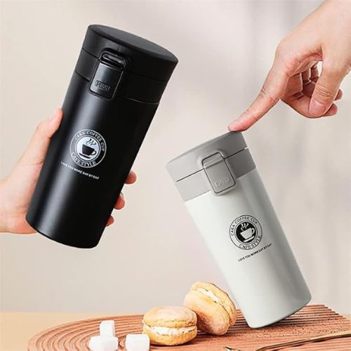 Hot & Cold Stainless Steel Water Bottle Vacuum Flask Coffee Tea Mug , 380ml