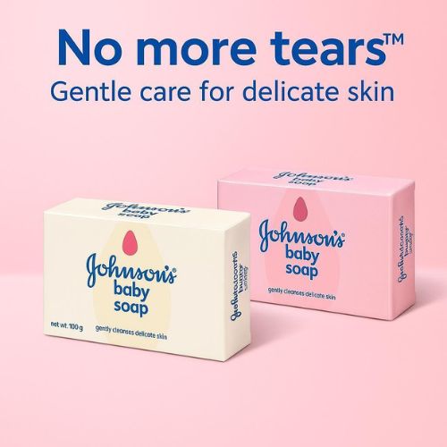 Johnson’s Baby Soap – Hypoallergenic Cleansing for Delicate Skin