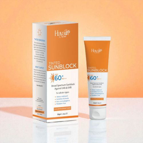 Water Resistant UV Protectant Tinted Sunblock - 1 Pcs Smooth Beige Cream