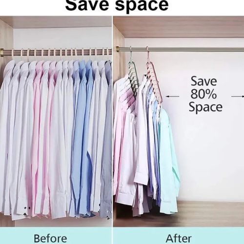 9 Holes Multifunction Clothes Hanger