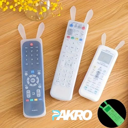 Soft Protective Silicone Case For TV, AC, And LED Remotes