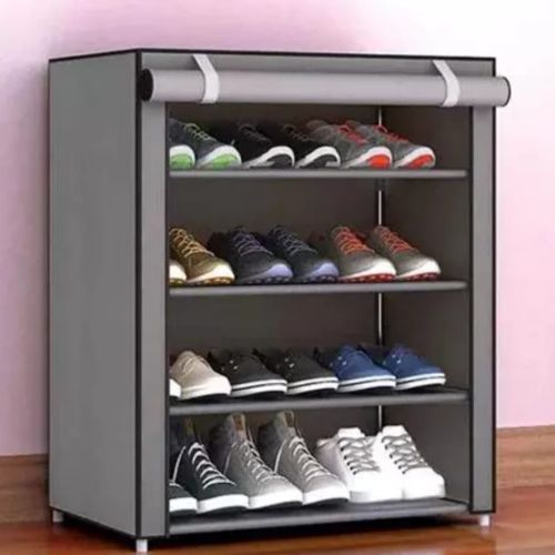 Shoe Rack Organizer Detachable Shoe Rack Multi Layer Non Woven Shoe Cabinet