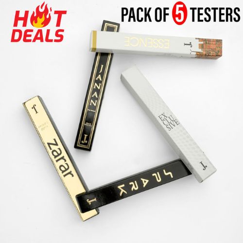 Long Lasting Fragrance Perfume Set - 5 Pcs Pocket Perfume Collection