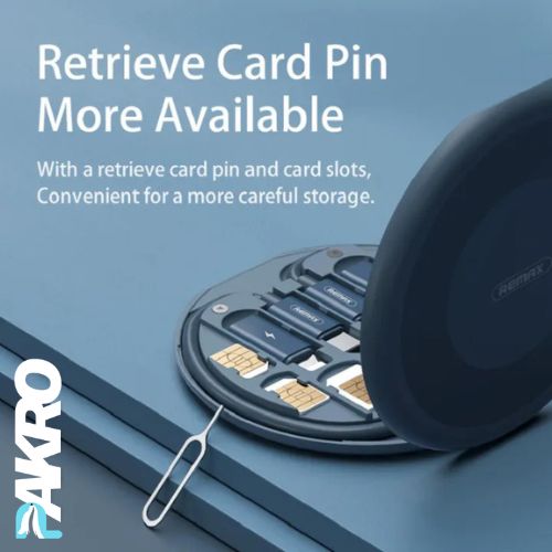 60W Fast Charging Data Cable Storage Box - With Recover Card Pin
