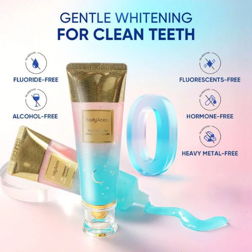 Whitening Toothpaste with Niacinamide & Probiotics | Body Accel | Bright Smile Formula
