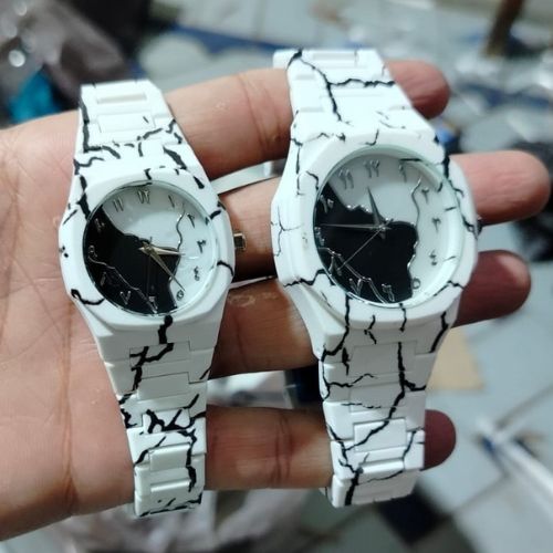 Tiger Aura Pair Watch – Stylish His & Hers Wristwatch Set