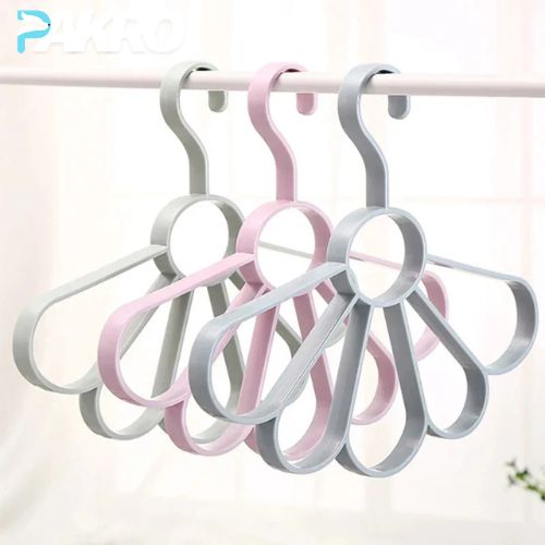 Scarf Hanger Organizer – Petal Shape for Scarves, Shawls, Ties & Belts