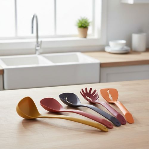 5 In 1 Spoon Set Durable Quality Stylish Design Easy To Use