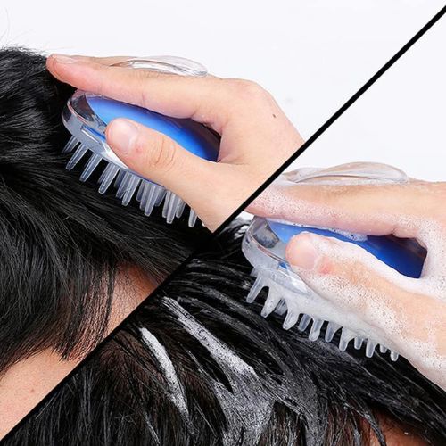Hair Wash Brush & Scalp Massage Comb – Anti-Dandruff Haircare Brush